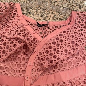 Self Portrait princess dress. Peach color. Worn once.